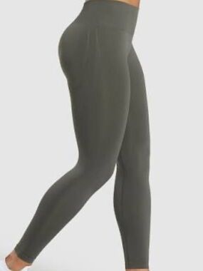 Gymshark Everyday Seamless Olive Green Leggings